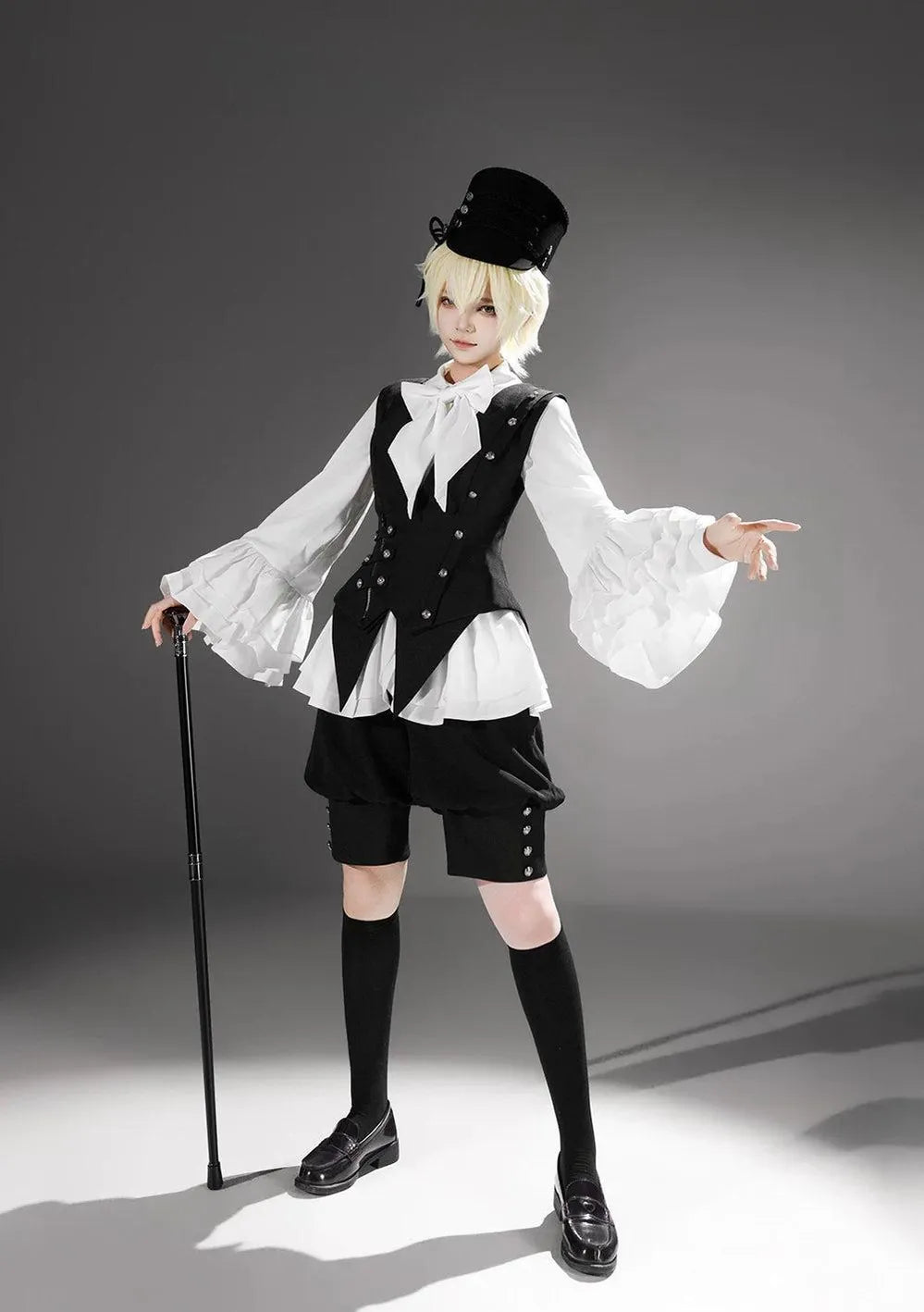 Ashes - Vintage Ouji Lolita Blouse and Shorts Set