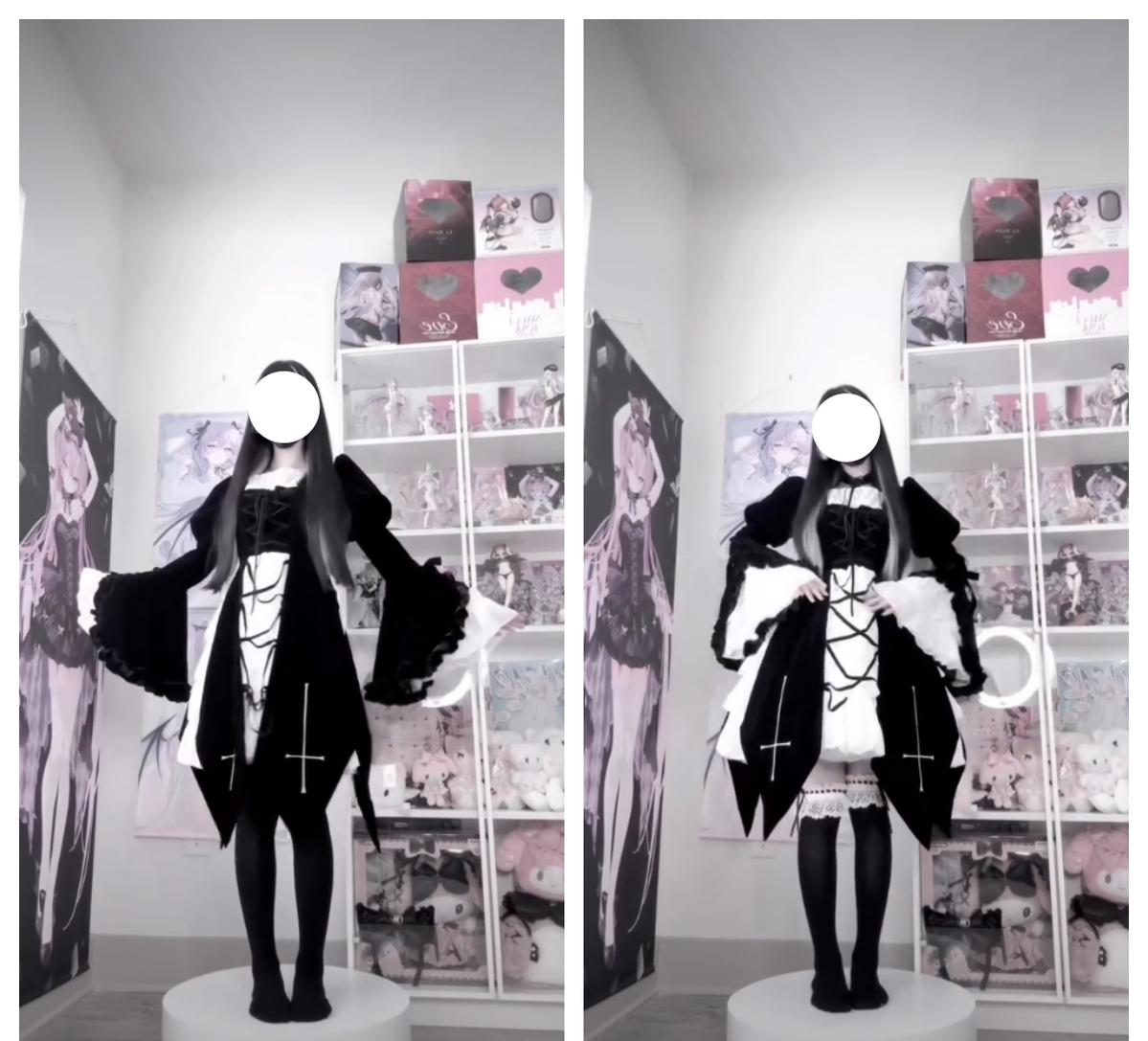 Noloria by 42Lolita - High-Volume White Puffy Lolita Petticoat, 17.7" (45 CM), Cotton Lining