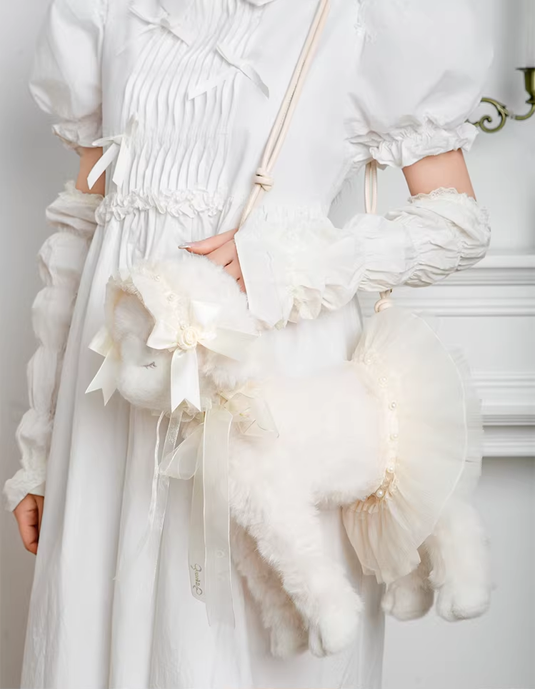 Plush Kawaii Lolita Bag, Lamb Shaped