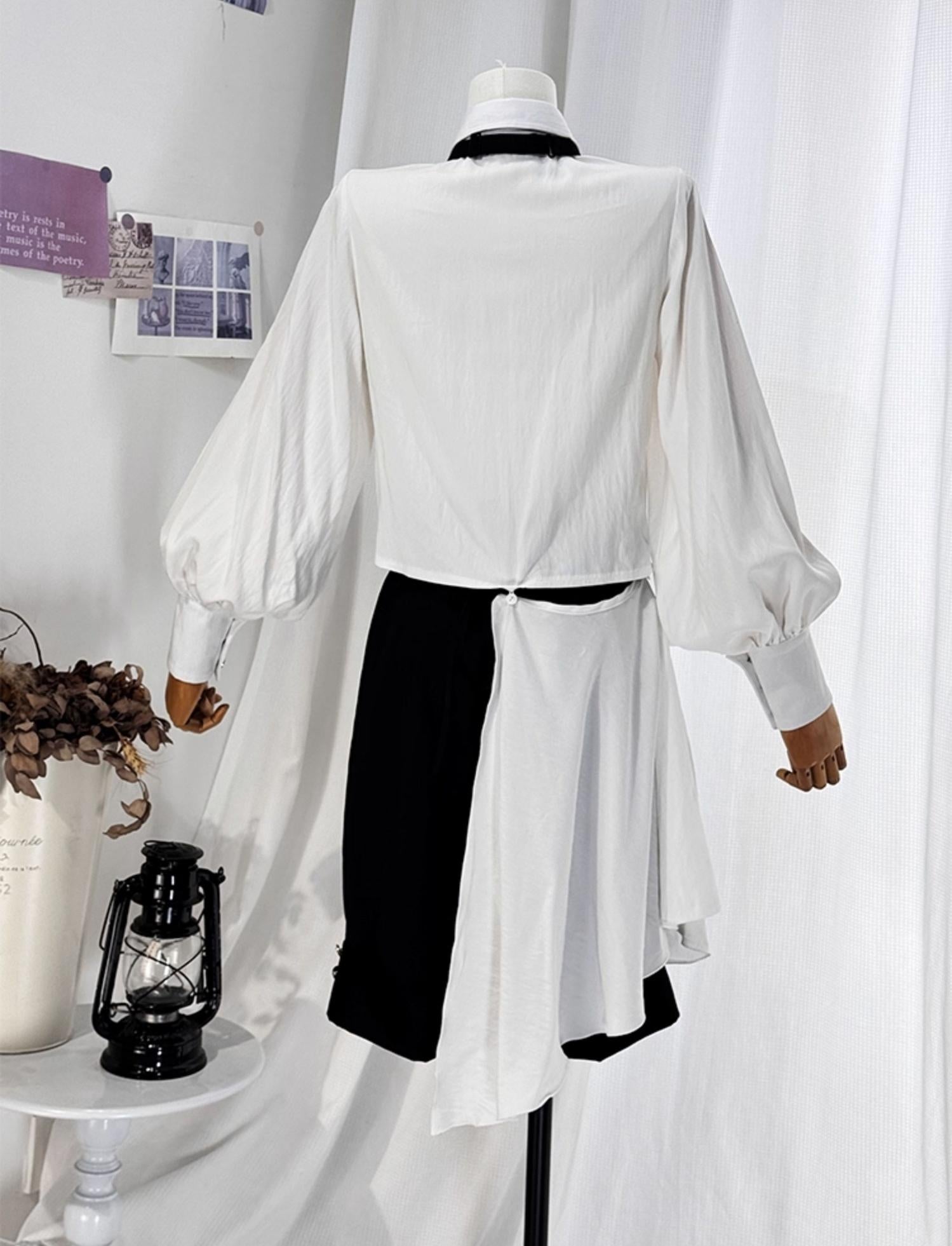 CastleToo - Black Tea Concerto - Ouji Lolita Outfit, Long Vest & Jacket 44022:792487