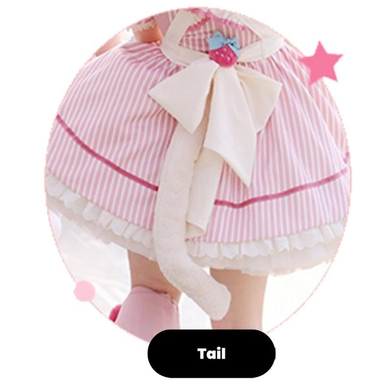 Sakurahime~Berry Bubble~Cute Lolita OP Dress Two Kawaii Styles (2XL L M S XL) 39328:619268