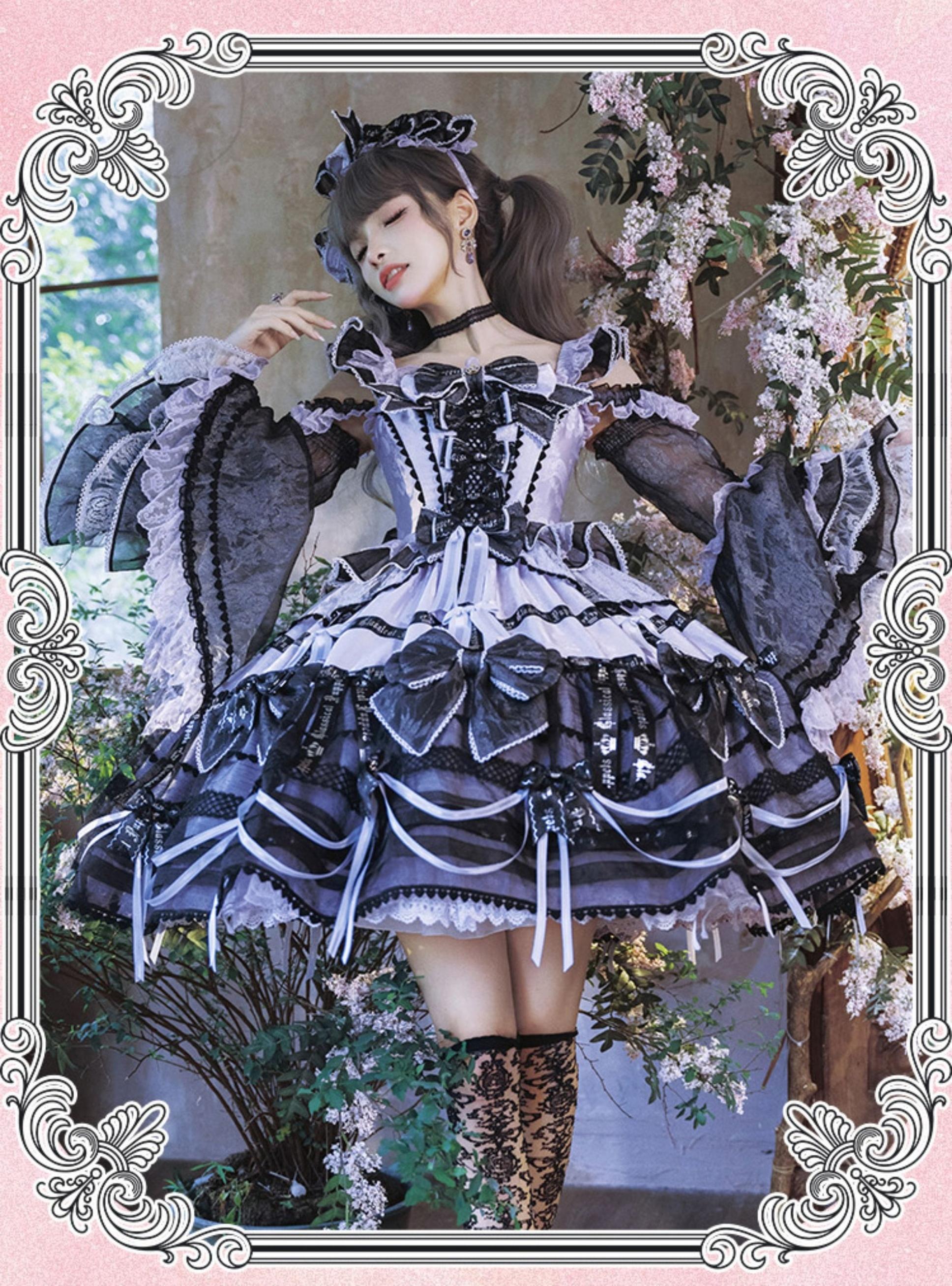 Puppets and Doll - Dream Bow - Bow Decoration Voile Gorgeous Lolita JSK