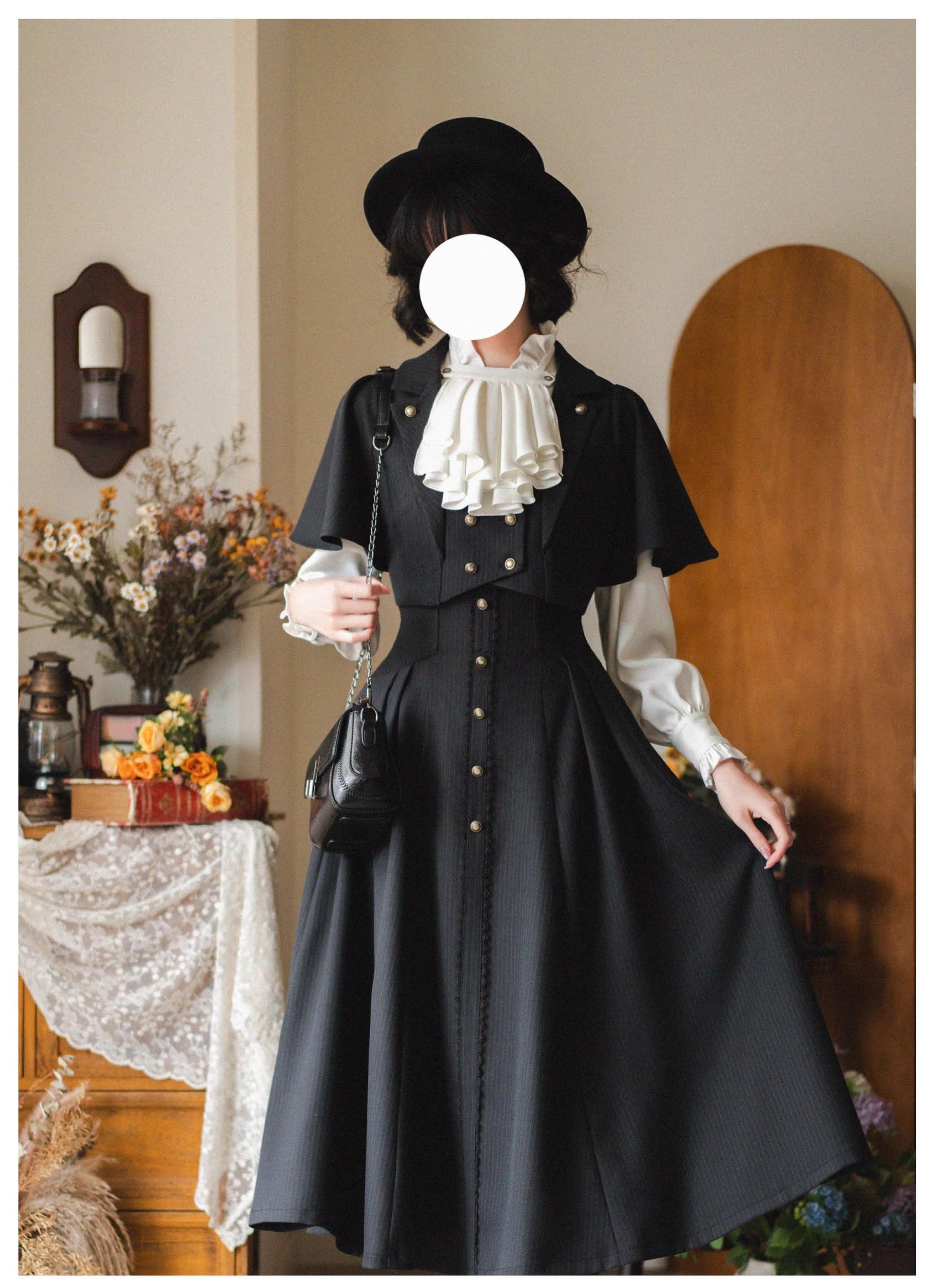 Forest Wardrobe - Forest Stationery - Classic Lolita SK Suit With Shirt And Coat