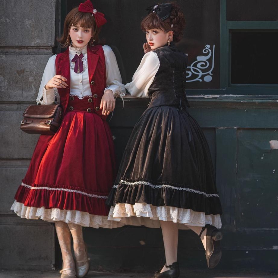 Miss Point - Rose Doll - Elegant Lolita Mutton Sleeve Blouse