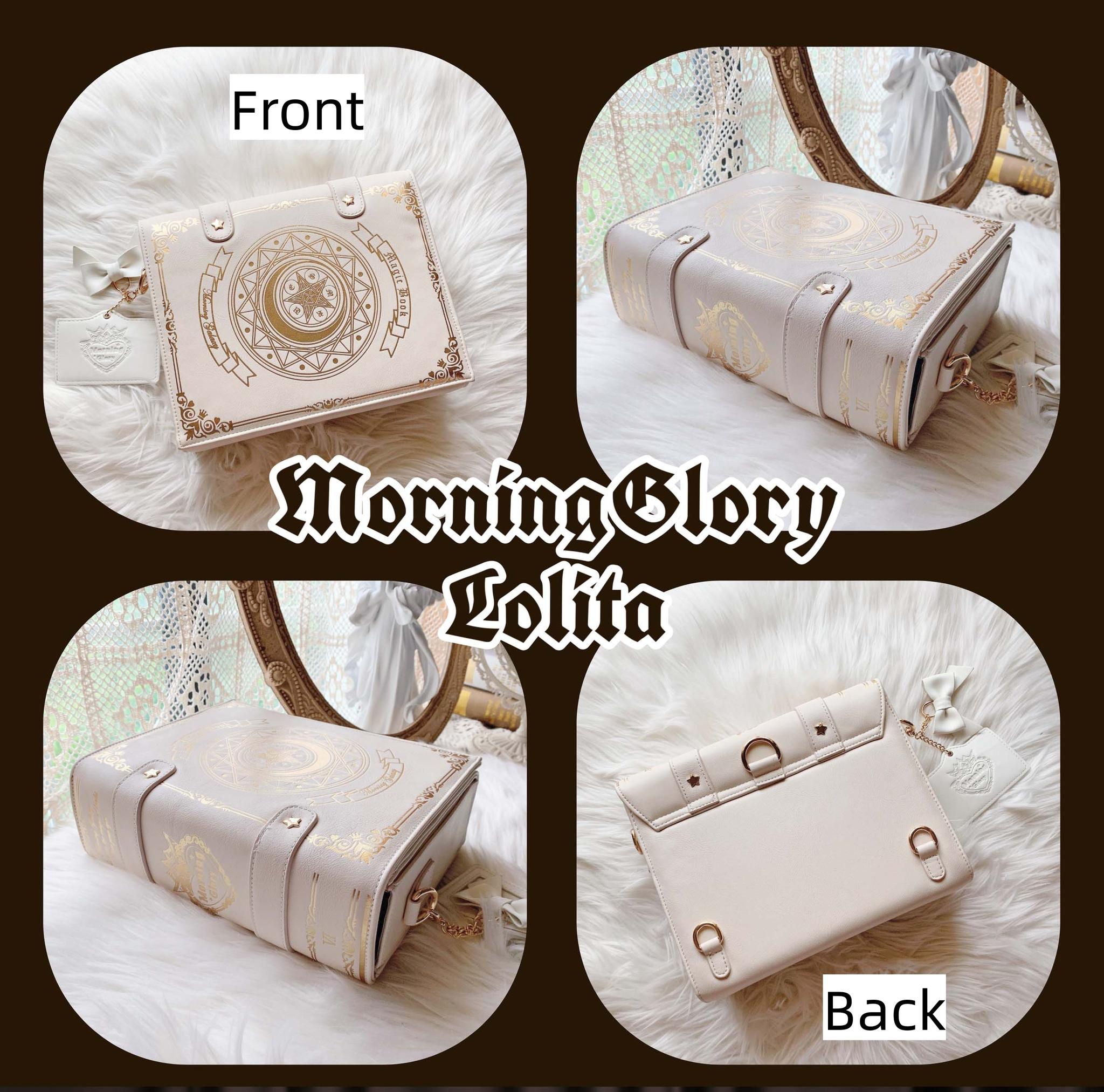 Morning Glory - The Star-Moon Grimoire - Sweet Lolita Crossbody Clamshell bag