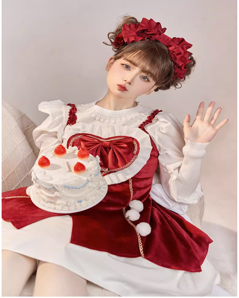 (Buyforme)Daydream Whisper~Plus Size Cute Sweet Making Wish Lolita JSK 21320:300740