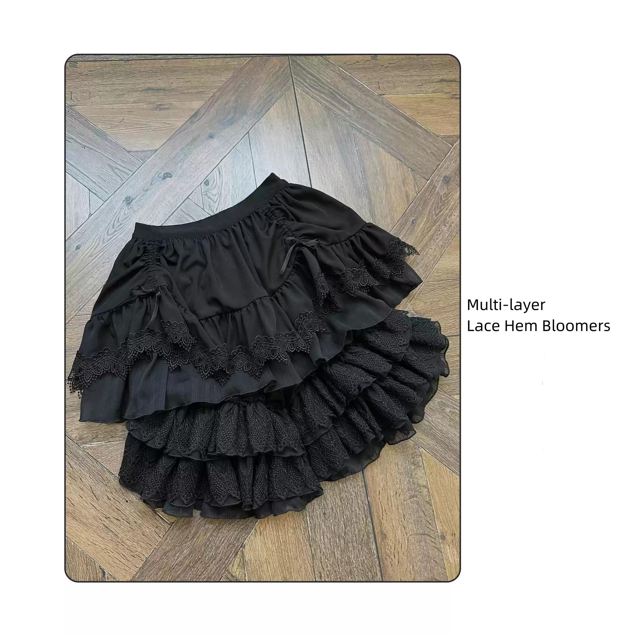 SUSIN - Night Traveler - Classic and Elegant Gothic Dress with Colorful Window Prints (L M S XL) 39250:628640