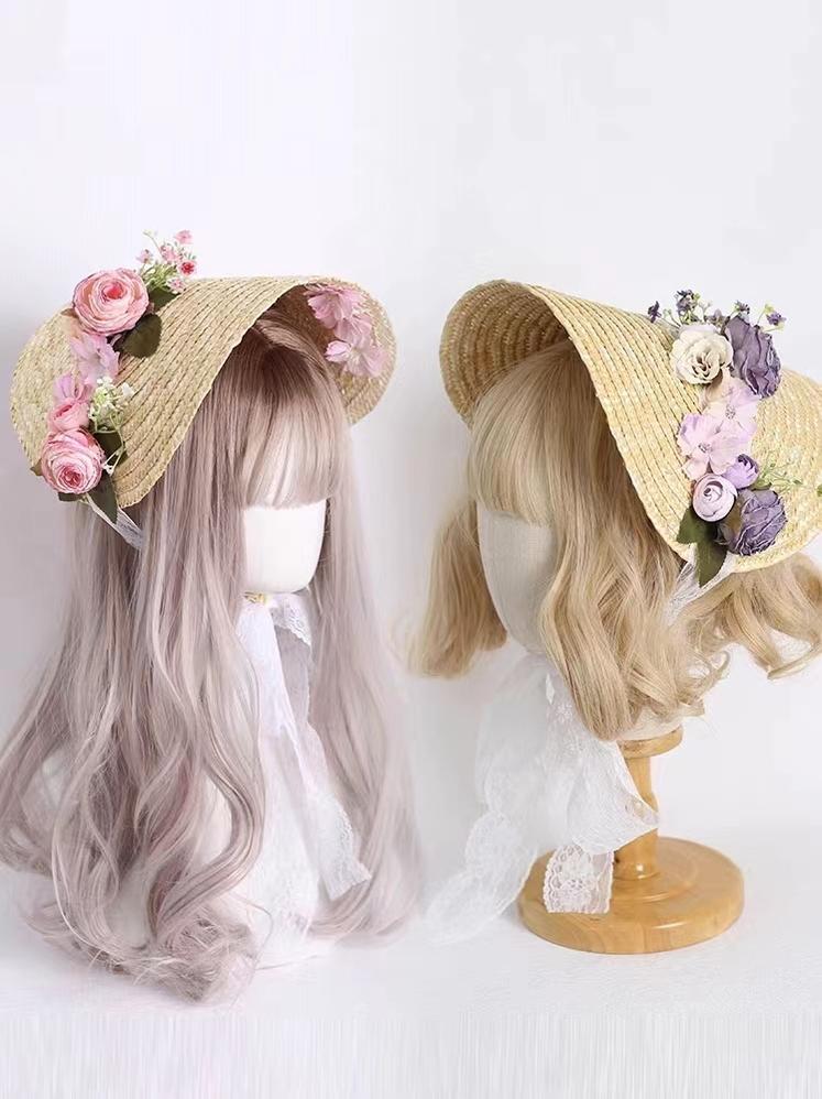 Xiaogui - Vintage Lolita Rose Charred Edge Flower BNT
