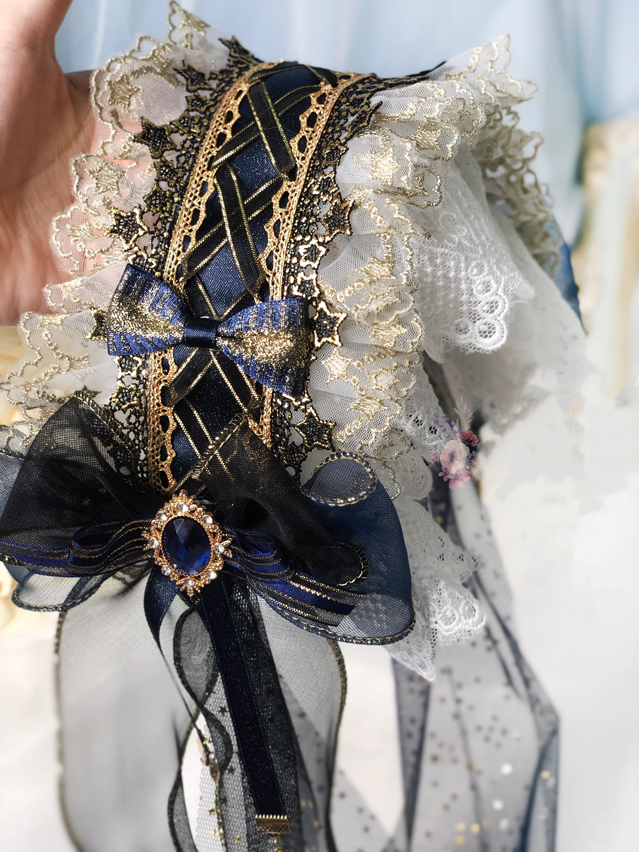 Qianye - Elegant Lolita Headband Gorgeous Lolita Headdress