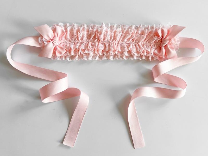 MAID - Customized Elegant Lolita Bow Lace KC Headdress