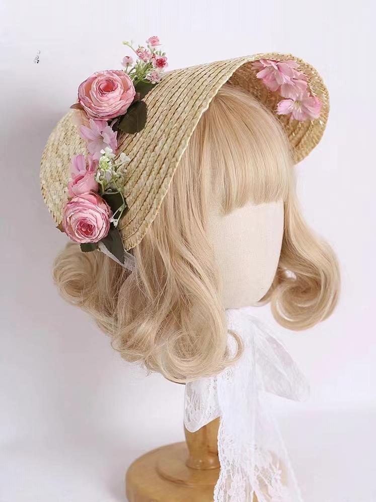 Xiaogui - Vintage Lolita Rose Charred Edge Flower BNT
