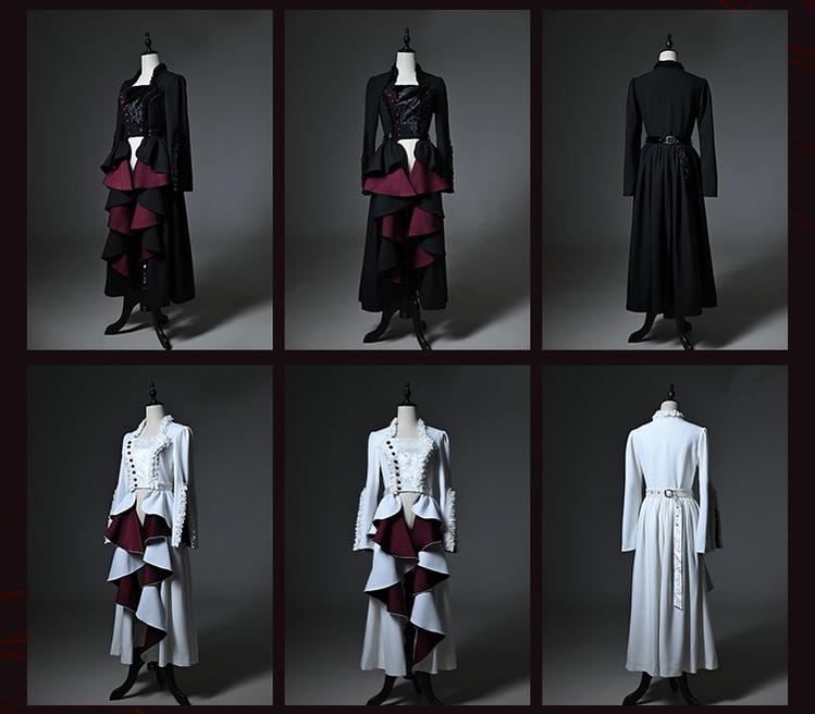TALEBRINGER - The Sanguivorous Clan 2.0 - Gothic Lolita Coat, Blouse & SK (L M S XL XS) 44090:794635