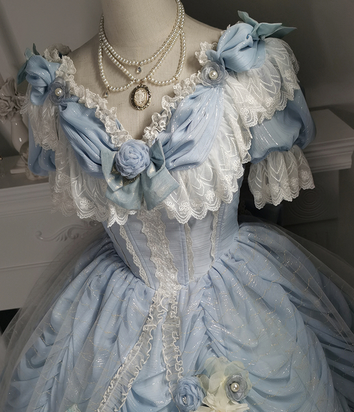 Henrietta~Sa Majeste la Rose~Elegant Lolita Wedding Dress Multicolor Customizable   