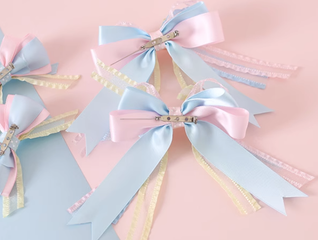 Xiaogui - Sweet Ice Cream - Sweet Lolita Bow Hair Accessories