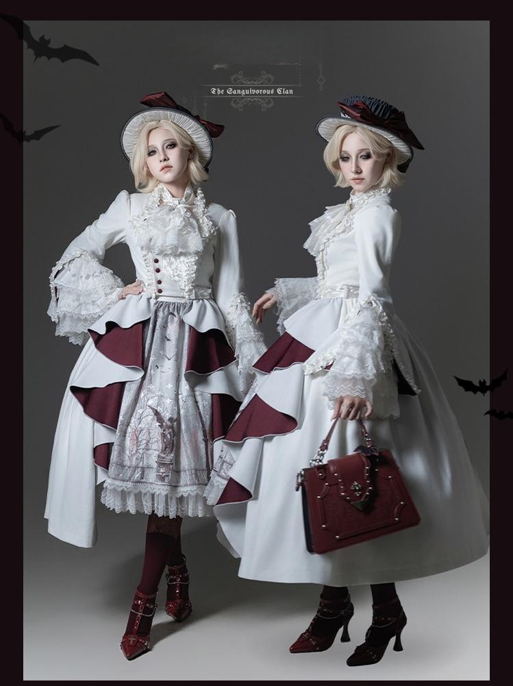 TALEBRINGER - The Sanguivorous Clan 2.0 - Gothic Lolita Coat, Blouse & SK 44090:794649