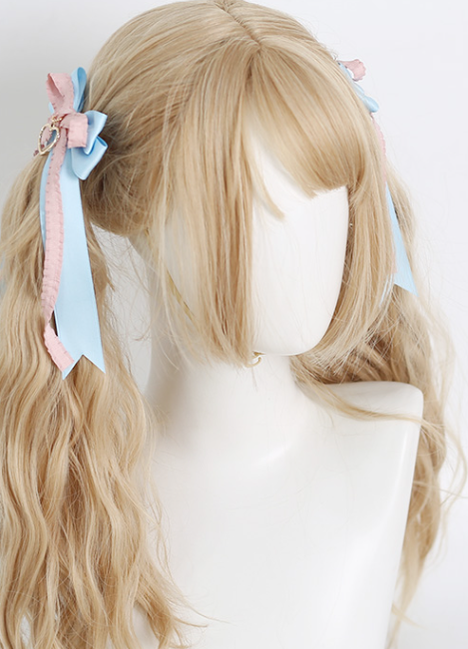 Xiaogui - Lolita Cute Bow Rabbit Ears Toy Hair Clip