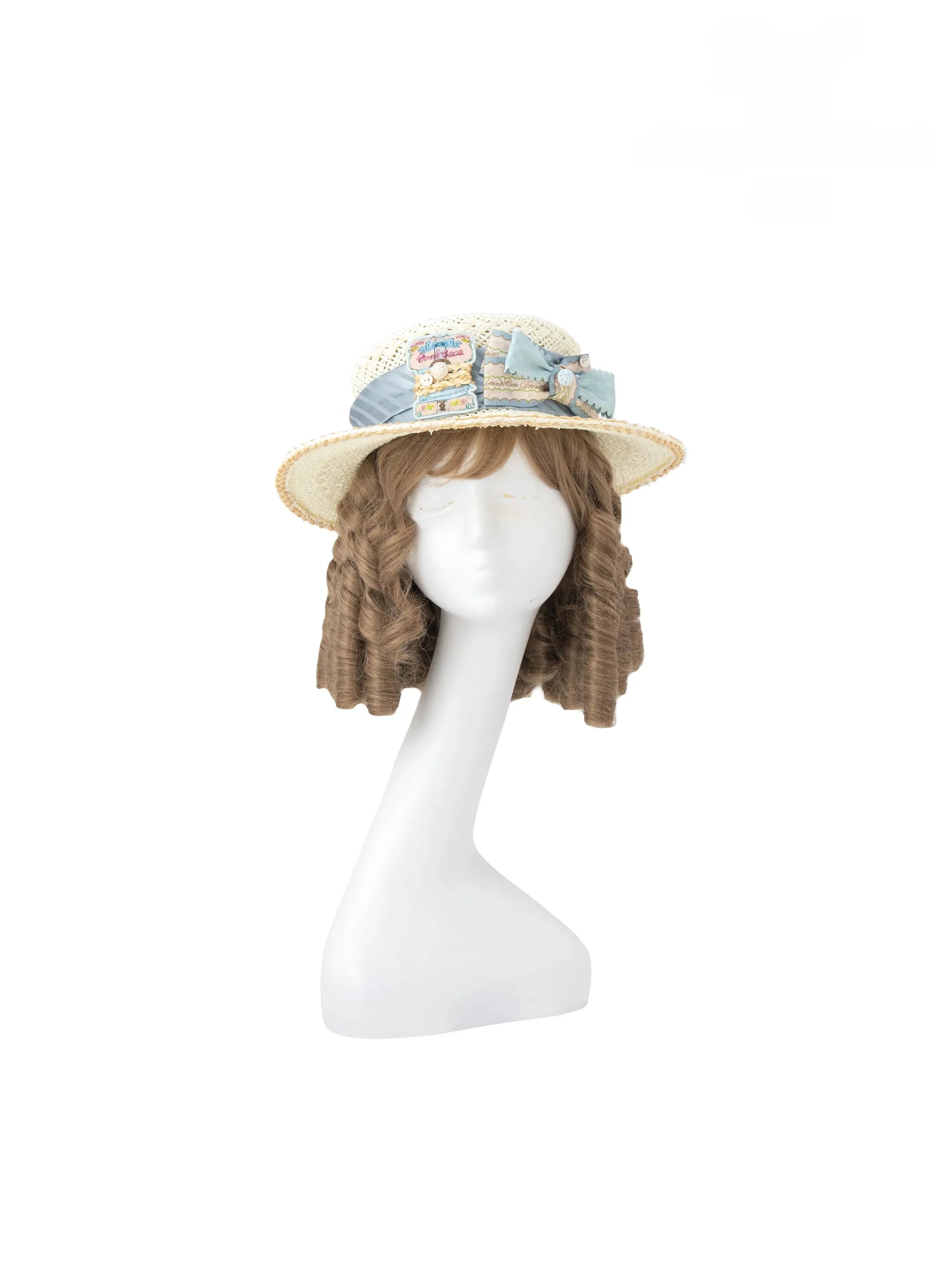 Sewing Guidebook - Jacquard Kawaii Lolita BNT, Light and Airy Straw Hat Straw Hat