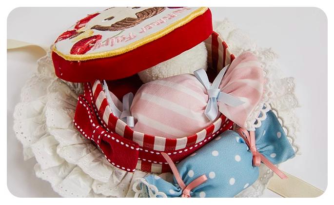 Summer Fairy~IP Collab Kawaii Lolita JSK Shirt Candy Box Hat 38662:598866