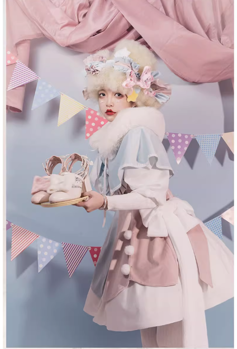 (Buyforme)Daydream Whisper~Plus Size Cute Sweet Making Wish Lolita JSK 21320:300758