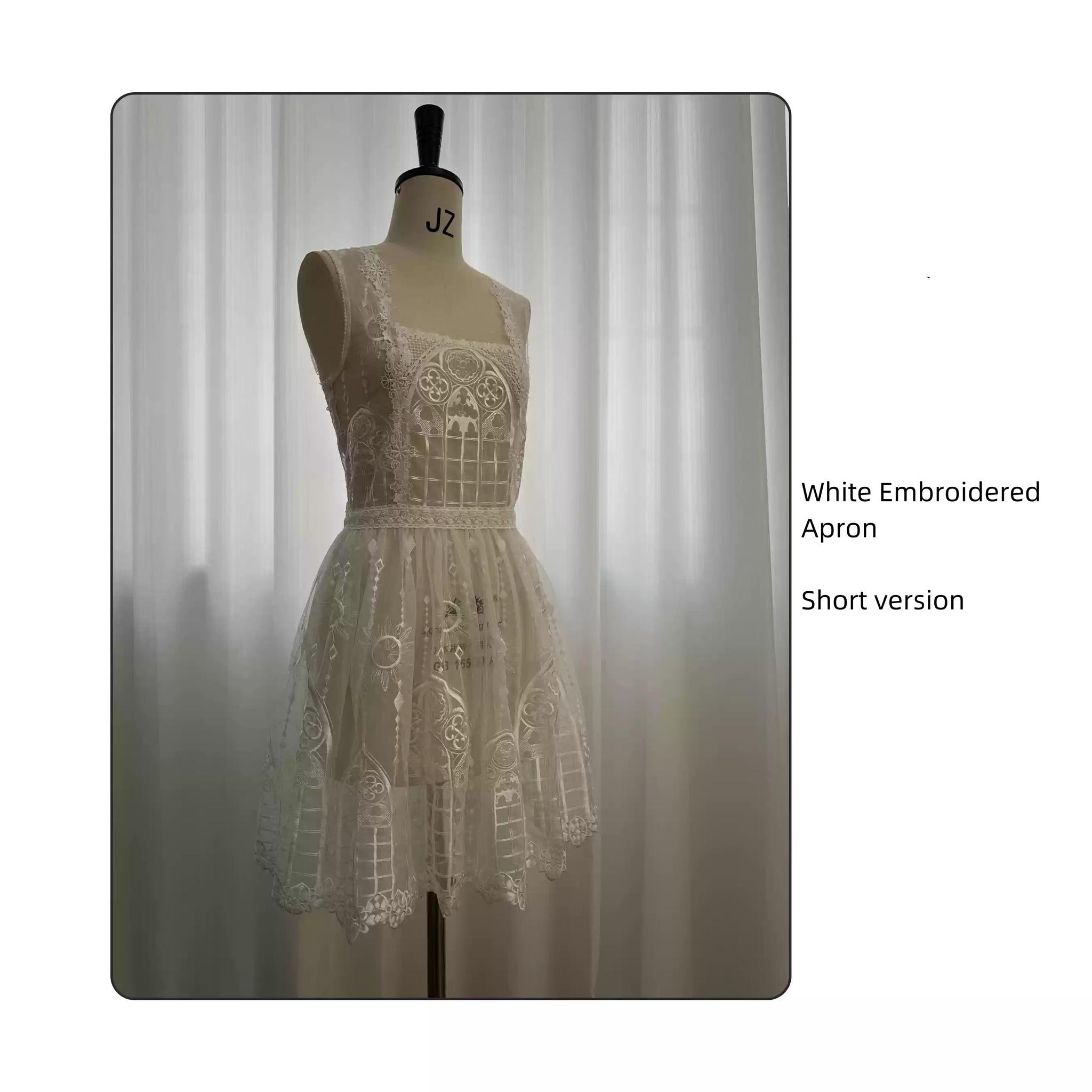 SUSIN - Night Traveler - Classic and Elegant Gothic Dress with Colorful Window Prints (L M S XL) 39250:628630
