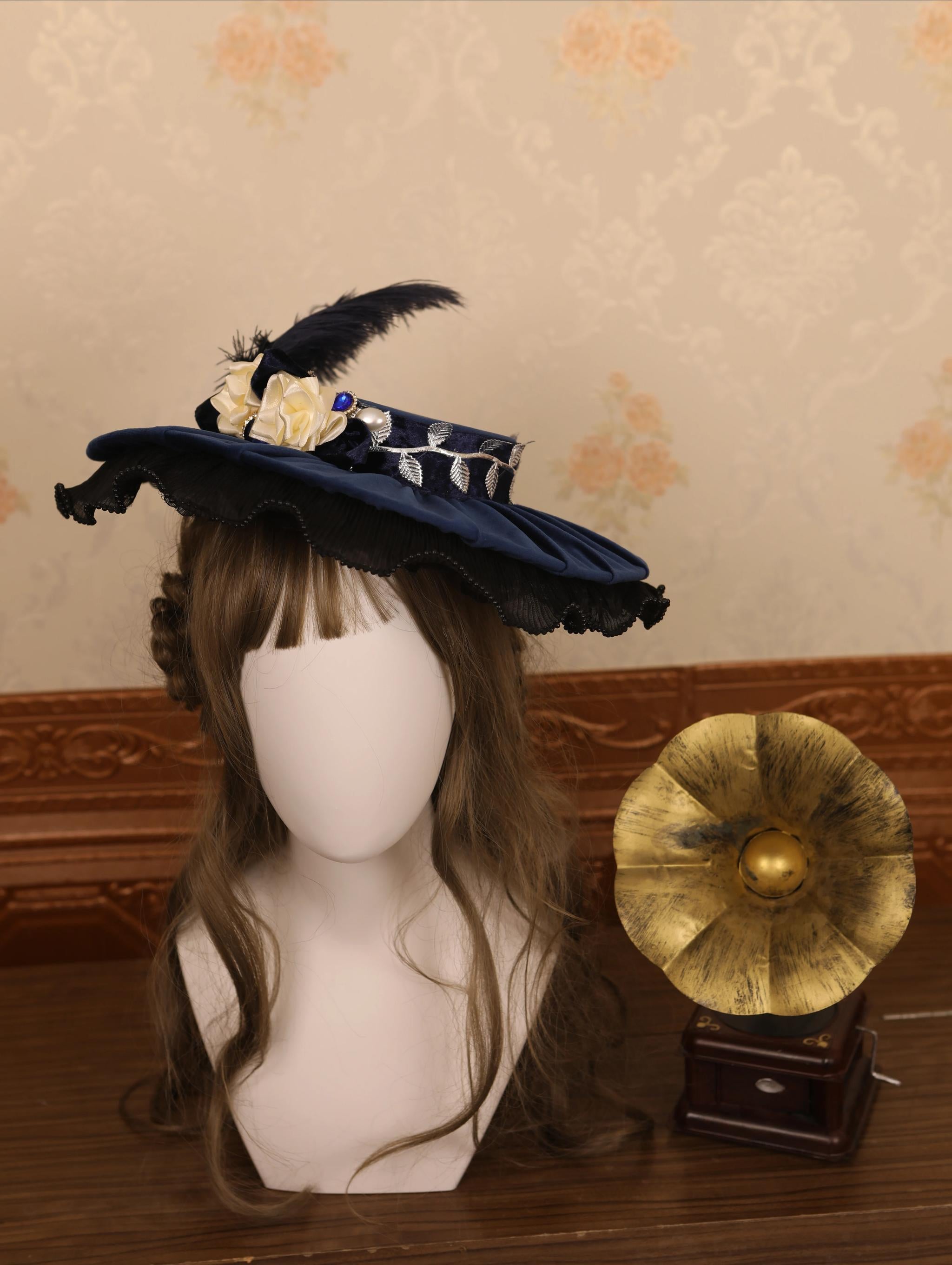 Twin Trees' Celestial Glow - Classic Lolita Bust-Supporting JSK, Plus Size (M) / 2XL 3XL L M S XL) 44508:810817