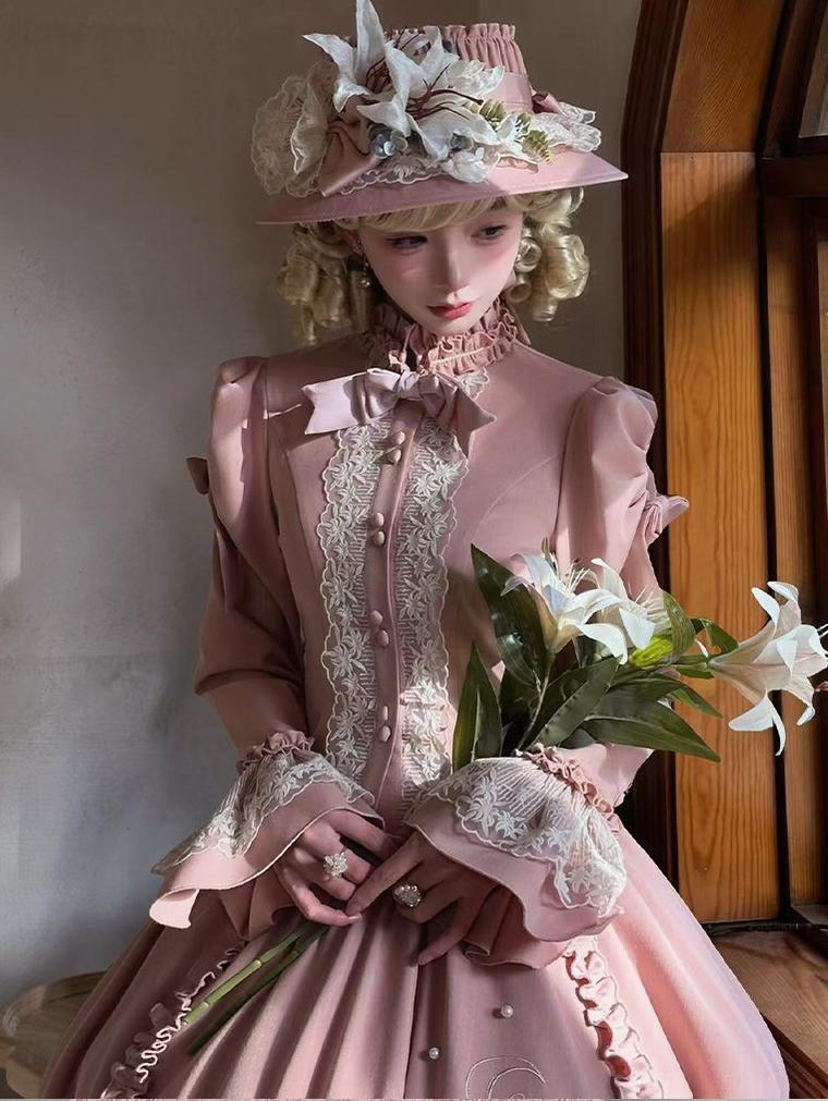Moon gazing Lily - Classic Lolita Faux Lily Accessories 45251:842300
