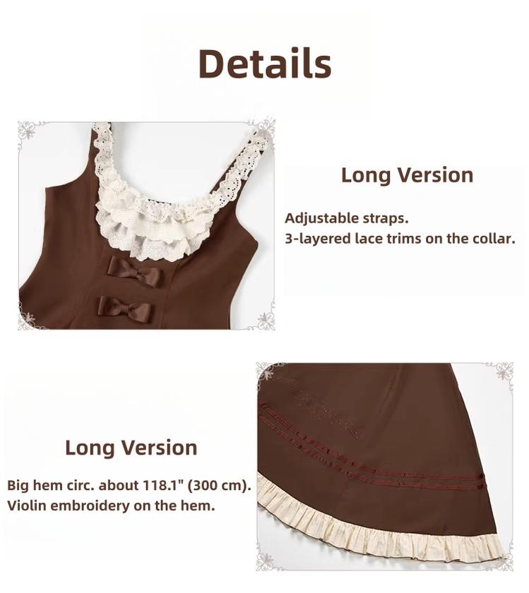 Oak Melody - Classic Lolita JSK, Bust Supporting Dress