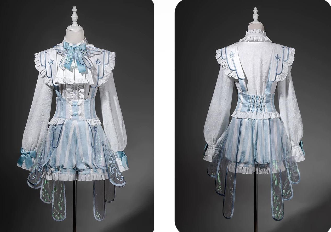 Angelic Covenant - Ouji Lolita Prince Outfit Set, Angel Wing Trailing 45761:861156