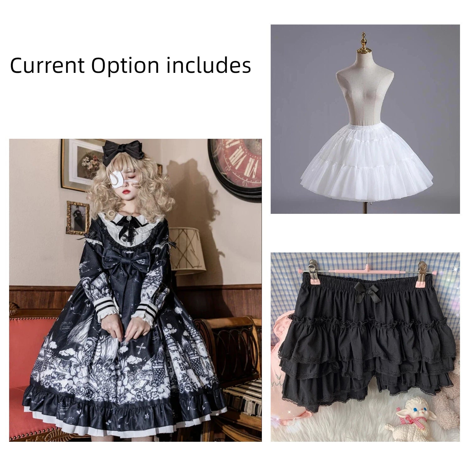 3-Piece Set – Bloomer + OP + Petticoat | Save 15% (Use Code: Best15)