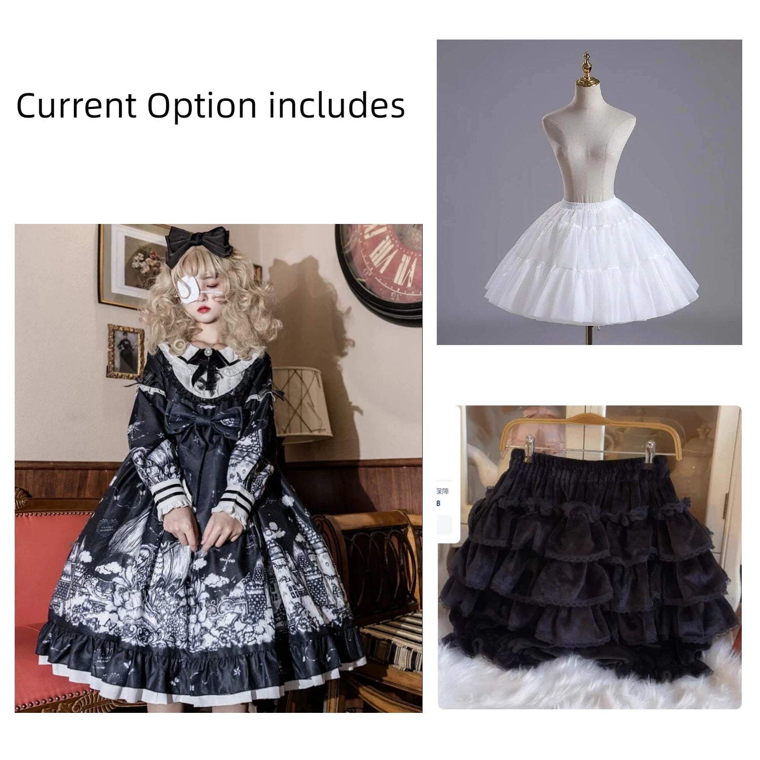 3-Piece Set – Bloomer + OP + Petticoat | Save 15% (Use Code: Best15)