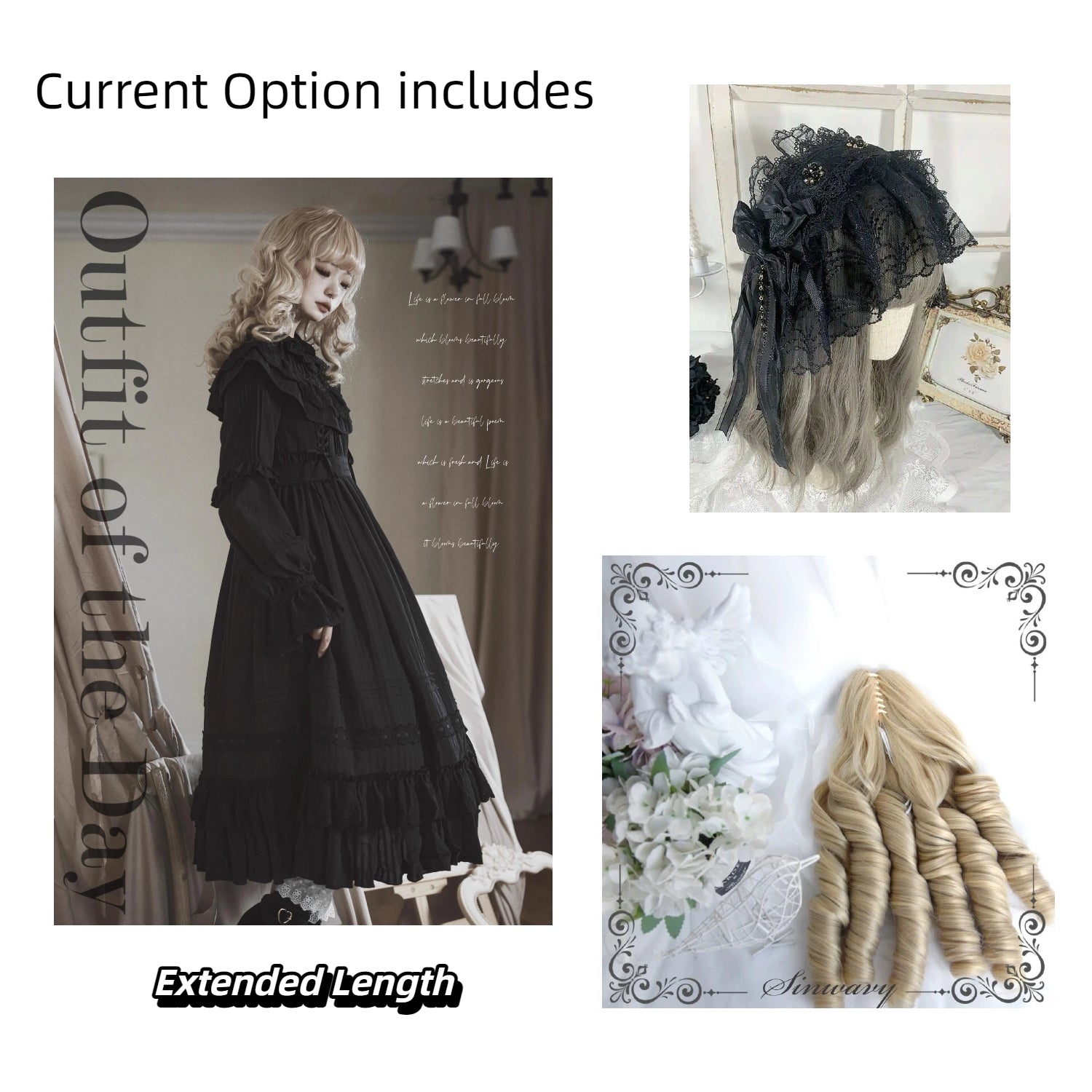 3-Piece Set - OP + Wig + Hairband | Save 15% (Use Code: Best15)