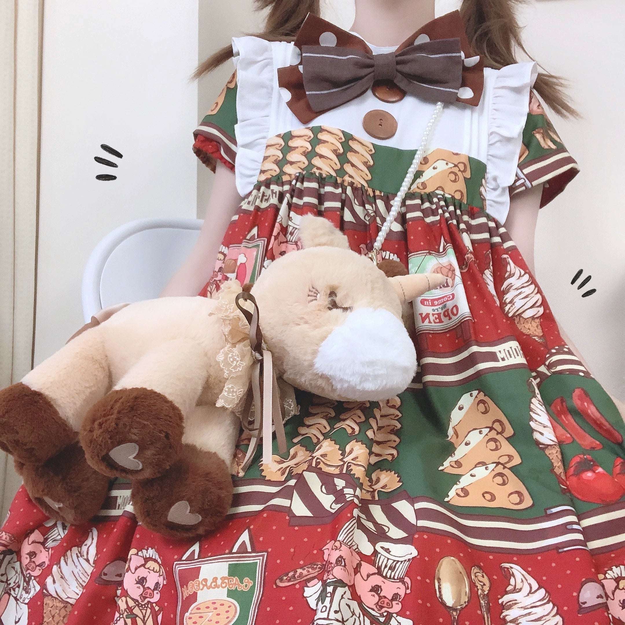 NANACO - Kawaii Lolita Unicorn Messenger Bag Doll Shoulder Bag