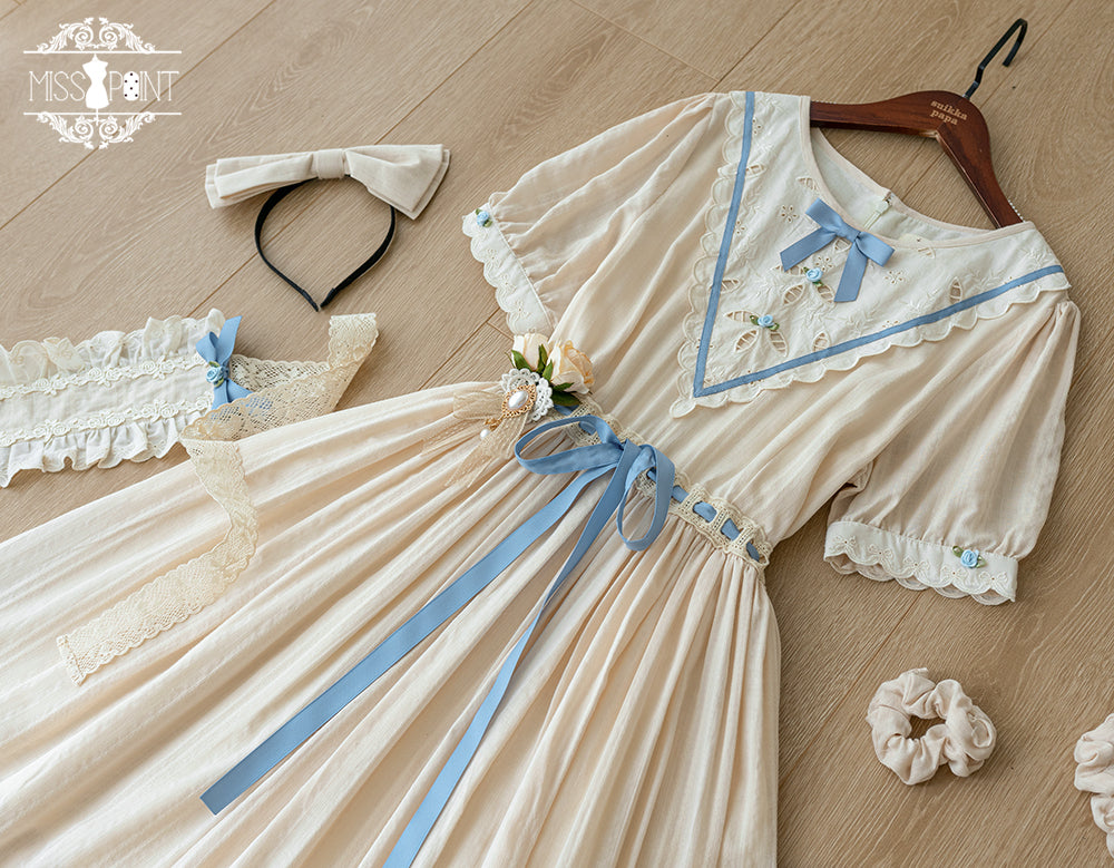 (Buyforme)Miss Point~Happy Summer Elegant Lolita Floral OP Dress 17704:244798