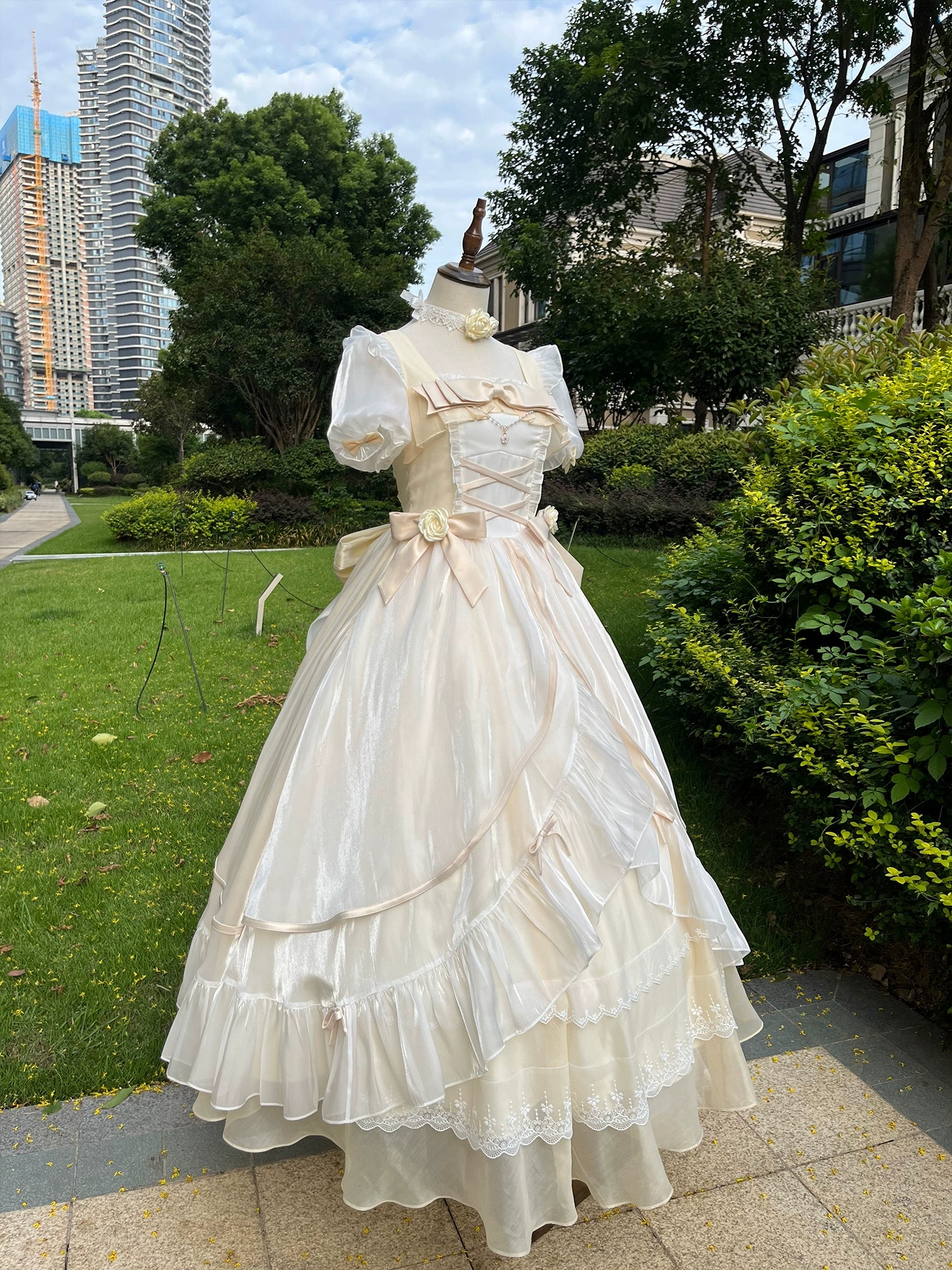 Flight Diary - Princess Lolita Dress Wedding Lolita OP and Daily Wear OP