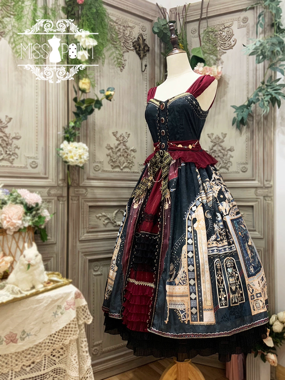Miss Point~Dusk Best~Egyptian Lolita Dress Set Gorgeous JSK 38348:585884