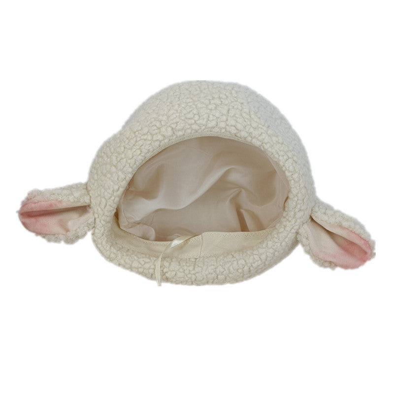 Cocoa Jam - Winter Sweet Lolita Beret, 3D Sheep-ear 15734:204546