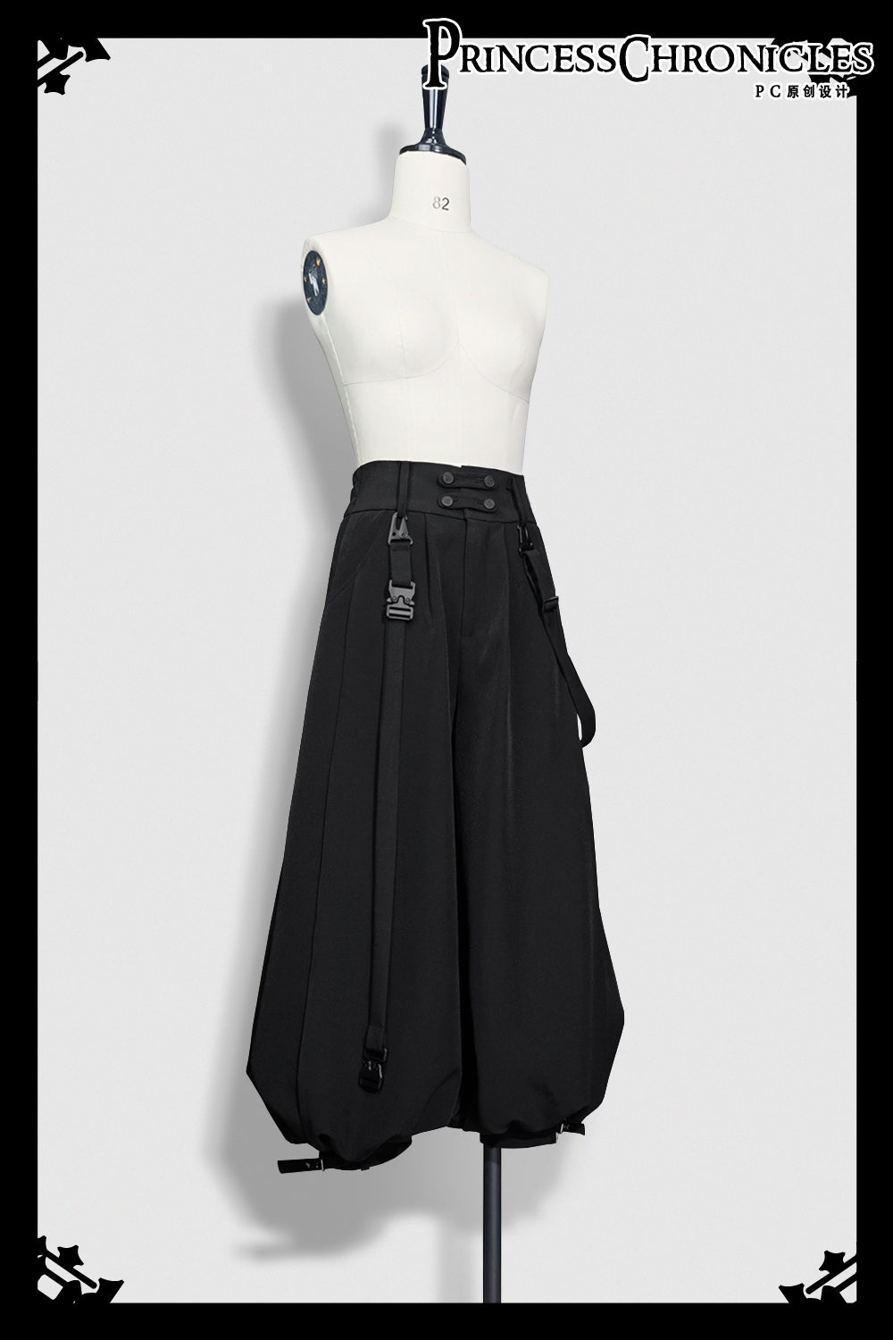 Princess Chronicles - Functional Rabbit - Handsome Gothic Lolita Pantsuit S pants