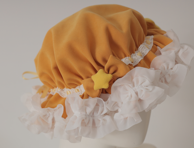 (BFM)Aurora Kiss~Daily Lolita OP Long Sleeve Winter Dress S BB hat (default matching with dress color) 