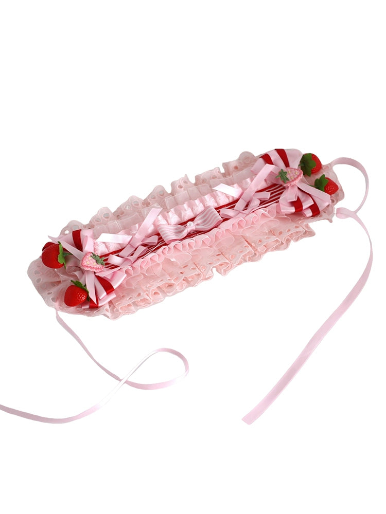 Xiaogui - Sweet Lolita Strawberry Head Accessory