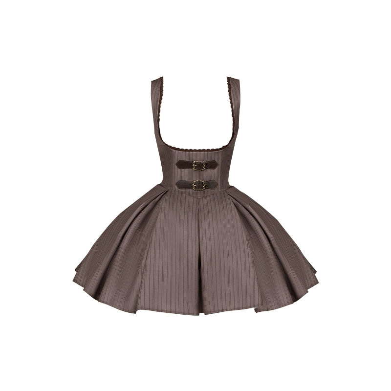 With PUJI~Ouji Lolita Shirt Bust-supporting JSK Dress (L M S) 40000:647786