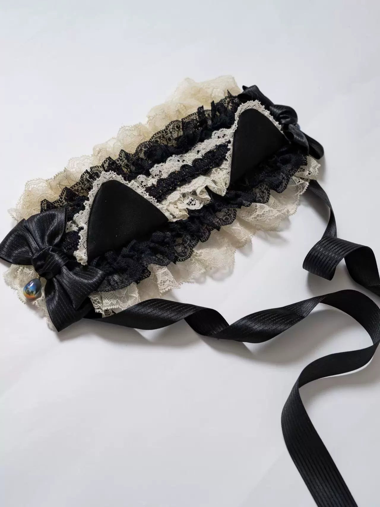 MEEKWIND - My Little Kitten - Doll-Like Lolita OP, Detachable Waist Ties (2XL L M S XL XS) 44223:798979