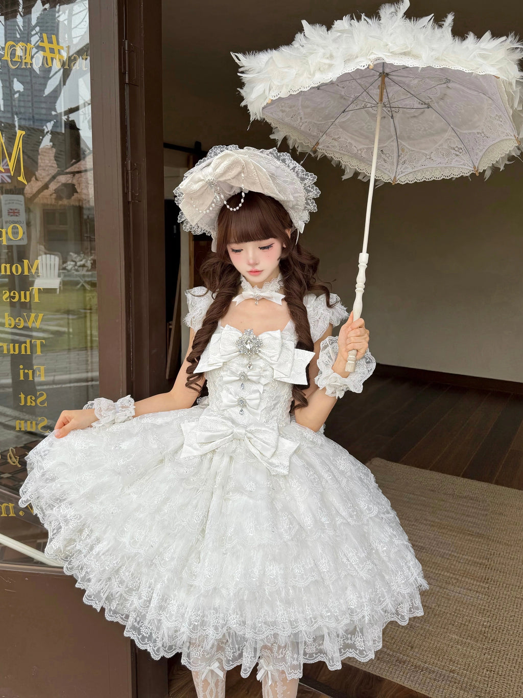 月*野様 BABY ミルフィーユJSK サックス セット おまけつき ロリィタ