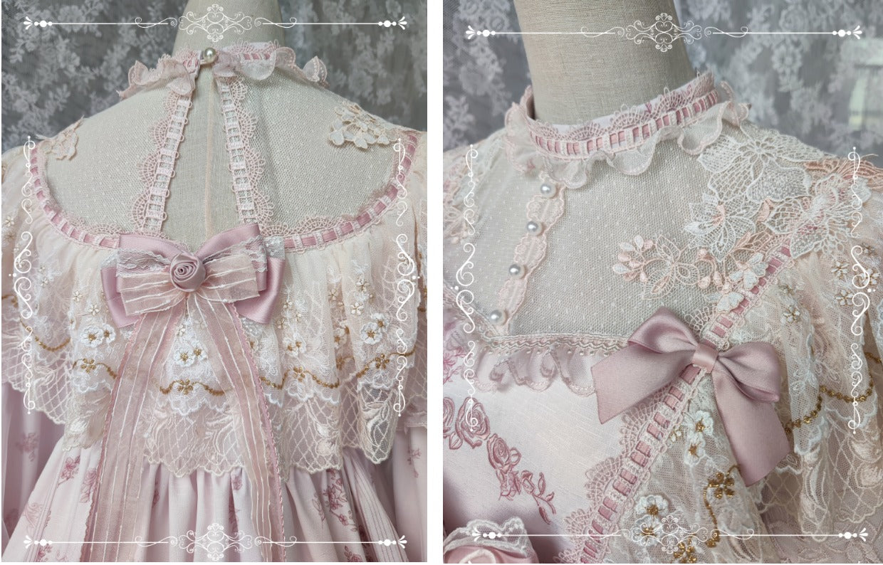 Garden Cat~Sunset Realm Lolita Bride Gorgeous OP FS 15208:197988