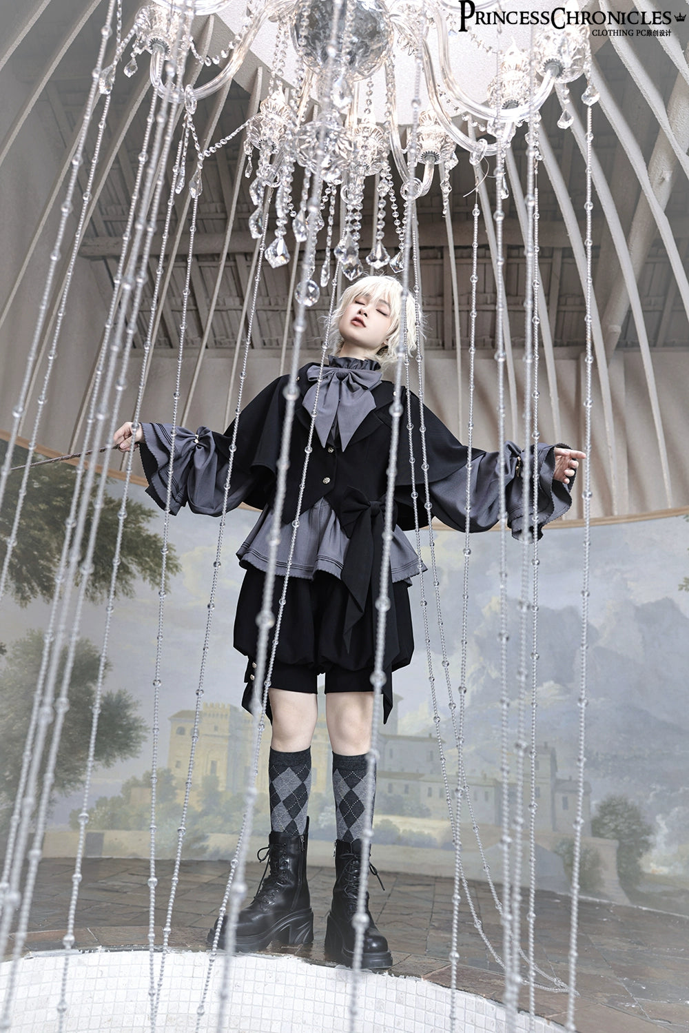 Princess Chronicles - Hunting Rabbit - Ouji Lolita Rabbit Ears Coat & Shirt Set