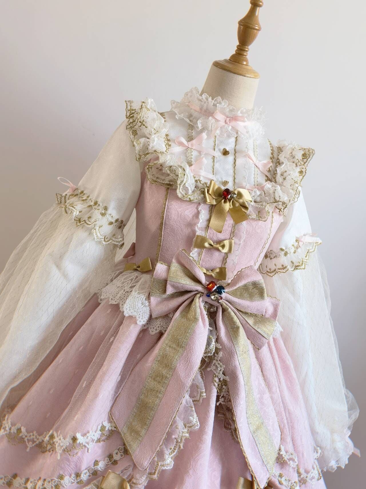 Puppet Night - Elegant Lolita Flounce Hemline Princess Dress Multicolors