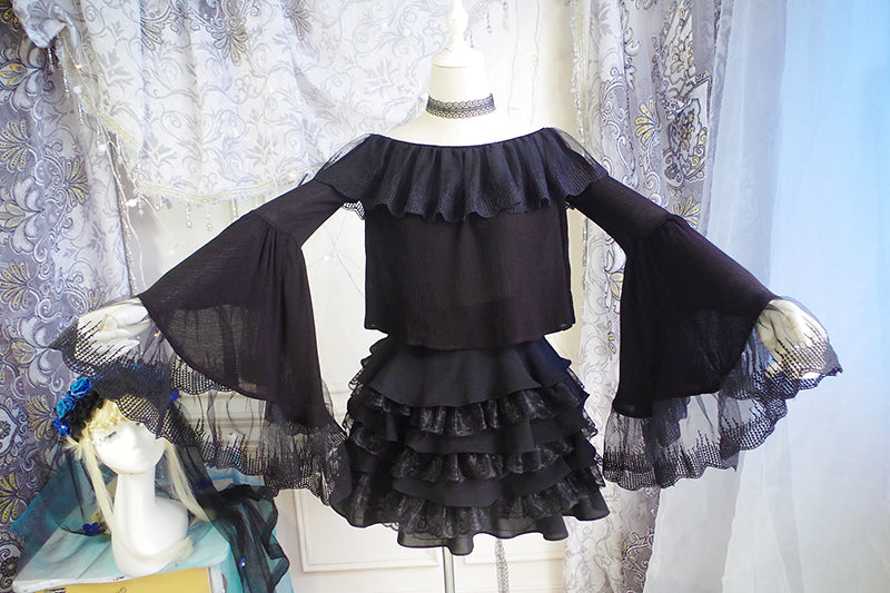 (Buyforme)Fairy Tales~Fate Quartet Bridal Lolita Gothic Accessories Blouse 19864:276066