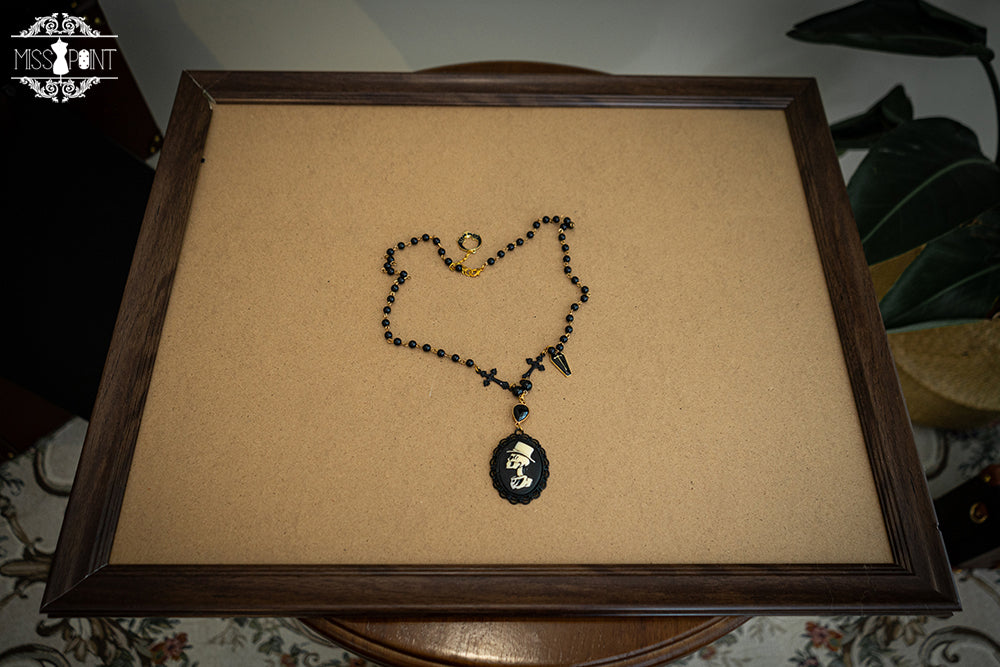 Miss Point - Demon Hunter's Diary - Lolita Accessories Hat KC Necklace Brooch Waistband Necklace