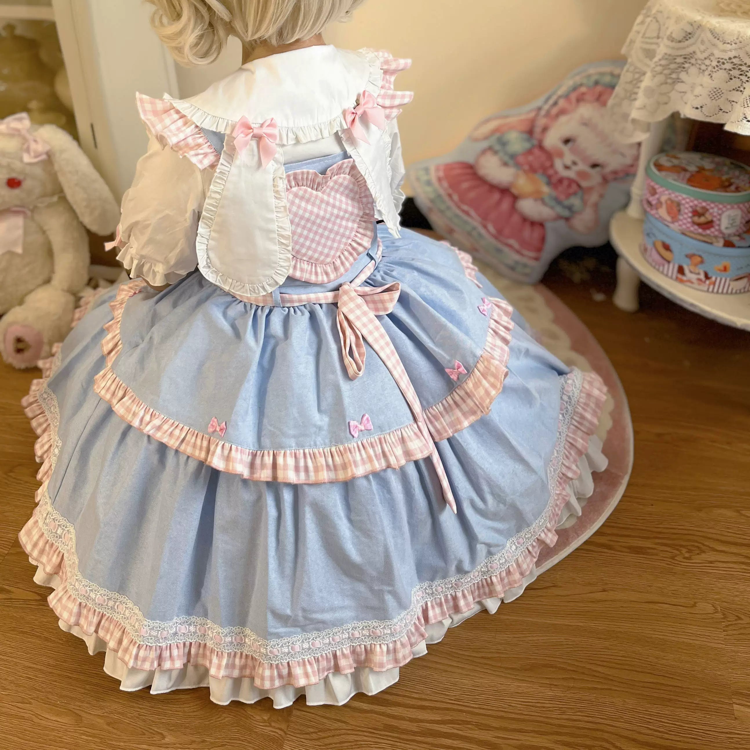 Cute Rabbit - Sweet Lolita Short Sleeve Shirt, Bunny Ears