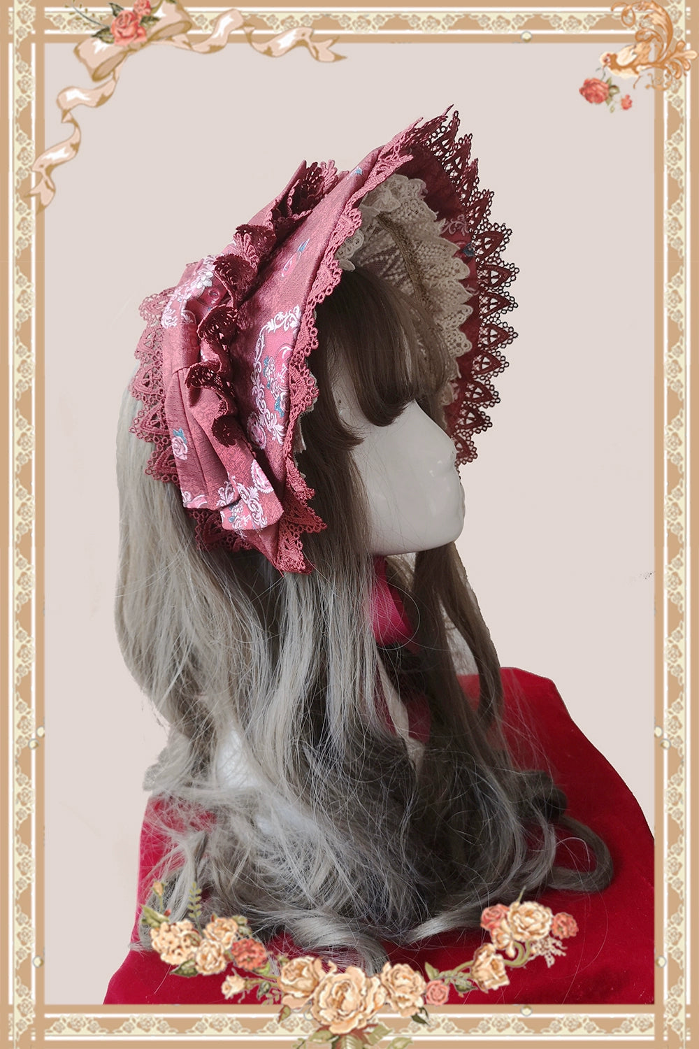 Infanta~Sweet Lolita Accessories Bonnet KC Socks Beret 37488:561014