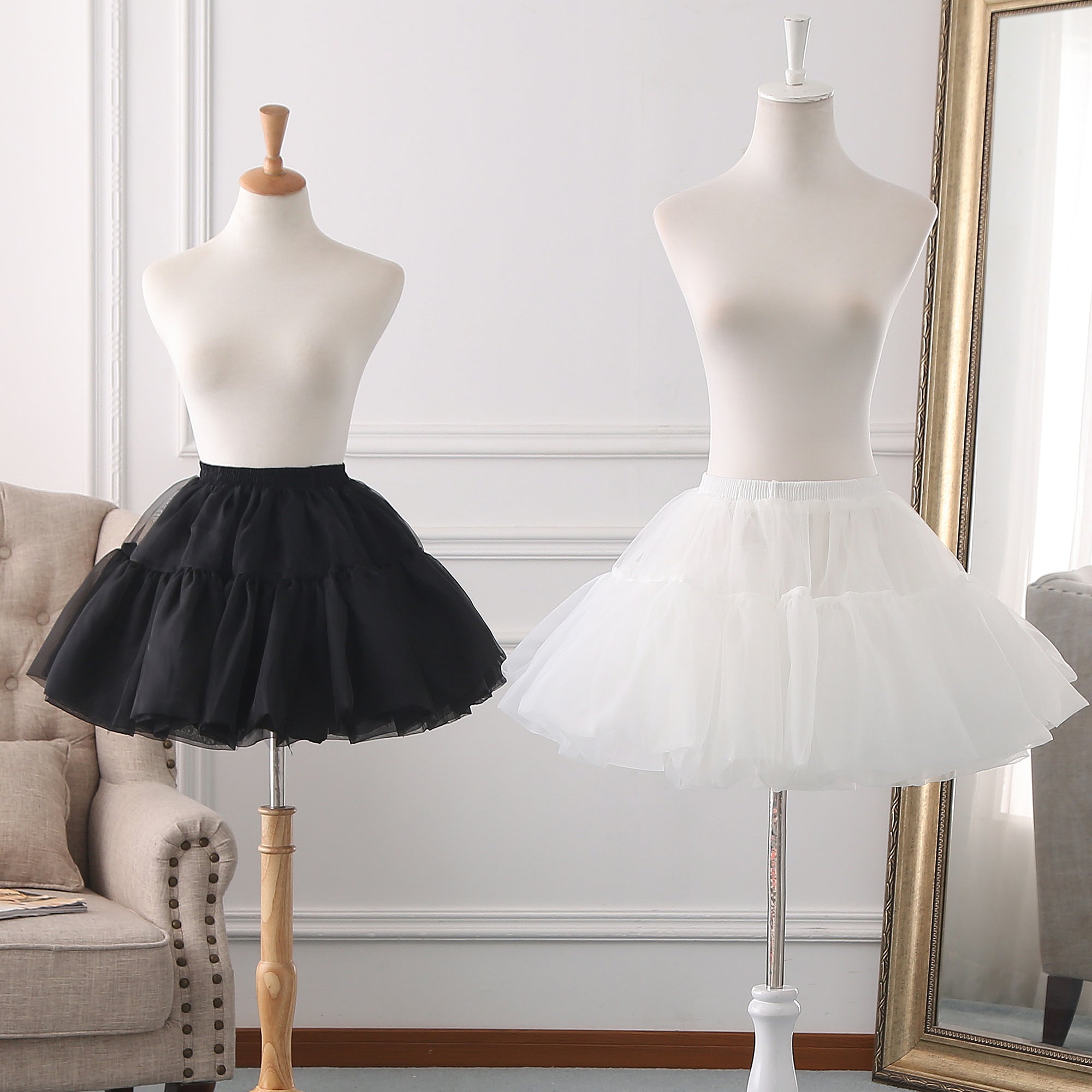 Manyiluo - Jenny Ku - Daily Lolita Soft Yarn Violent Boneless Pannier white